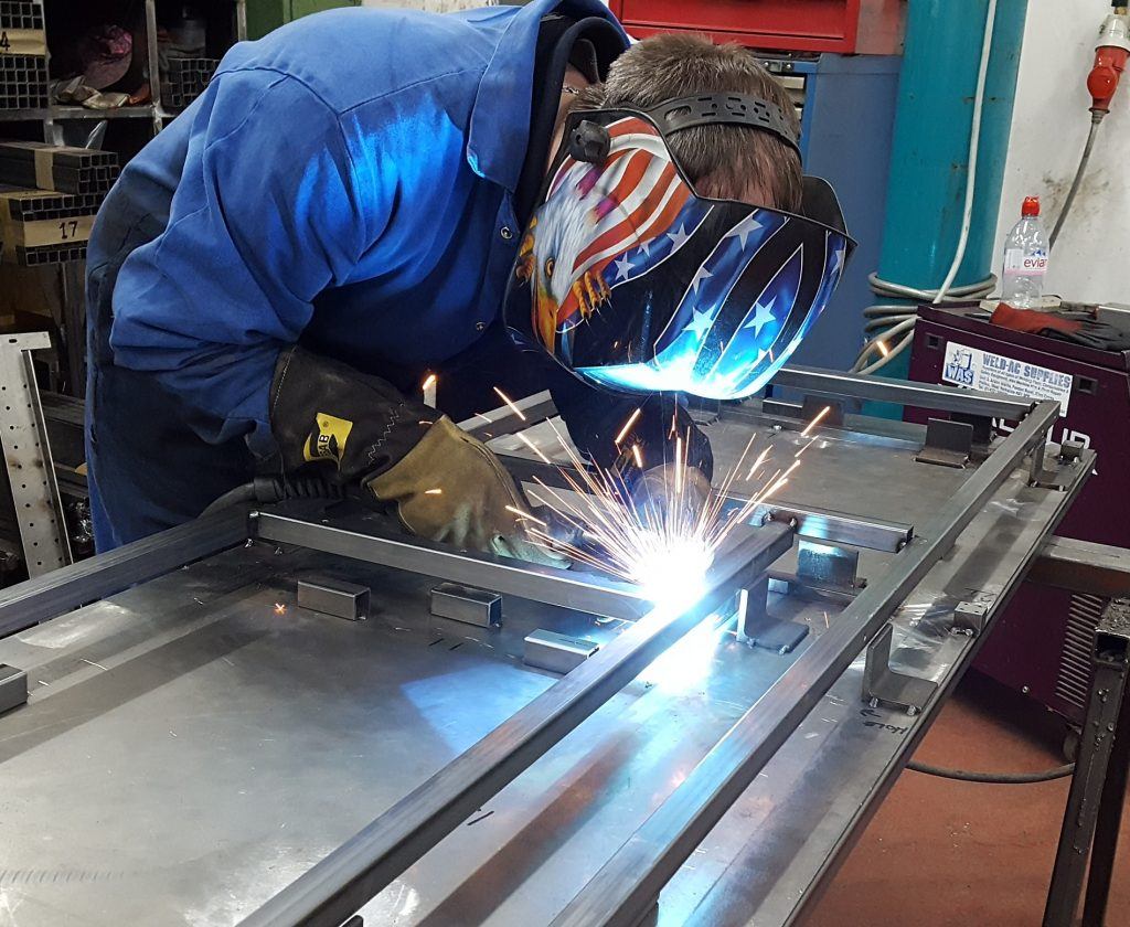 Manufacturer welding