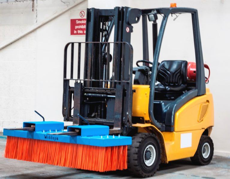 Forklift Attachment Brush Heavy Duty Yard Sweeper Benthams